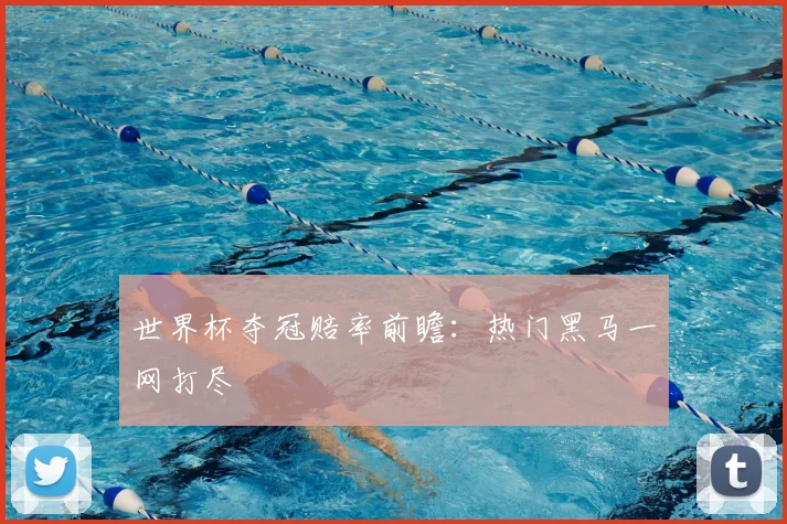 世界杯夺冠赔率前瞻:热门黑马一网打尽
