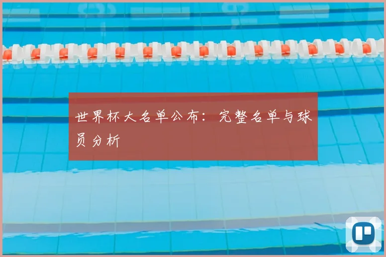 世界杯大名单公布:完整名单与球员分析